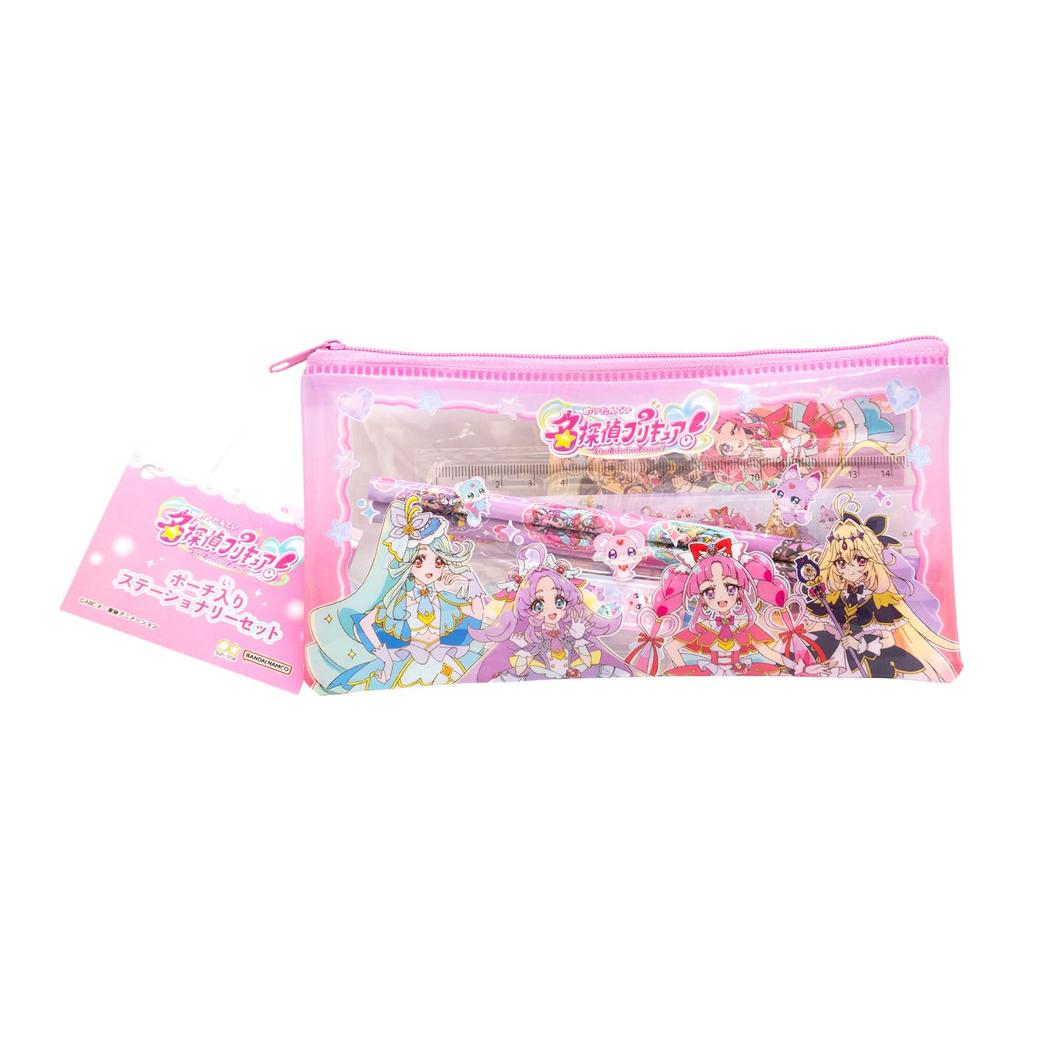 Marusho Precure Stationery Set with Pouch
Marusho Precure Stationery Set with Pouch