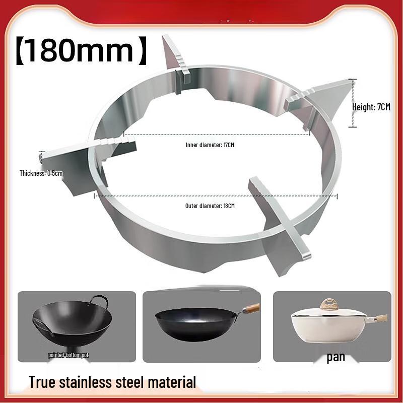 Universal Stainless Steel Gas Stove Pot Rack Support
Universal Stainless Steel Gas Stove Pot Rack Support