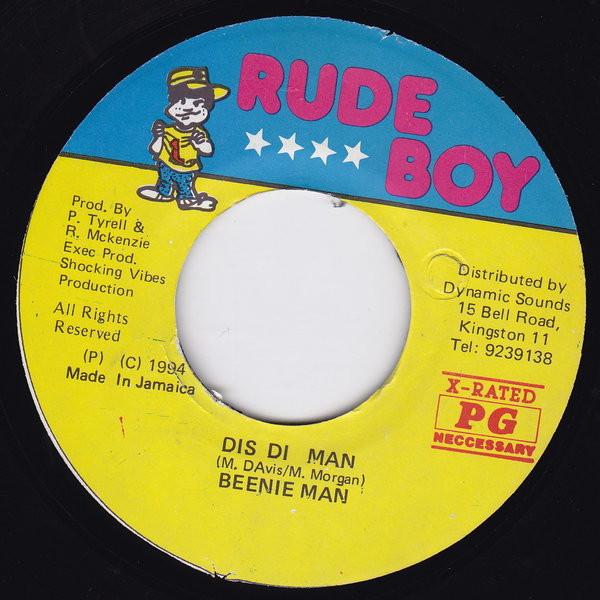 7-дюймовая пластинка BEENIE MAN - Dis Di Man NONE Rude Boy 1994 Ямайка Регги, Ска и Даб Б/У
7-дюймовая пластинка BEENIE MAN - Dis Di Man NONE Rude Boy 1994 Ямайка Регги, Ска и Даб Б/У