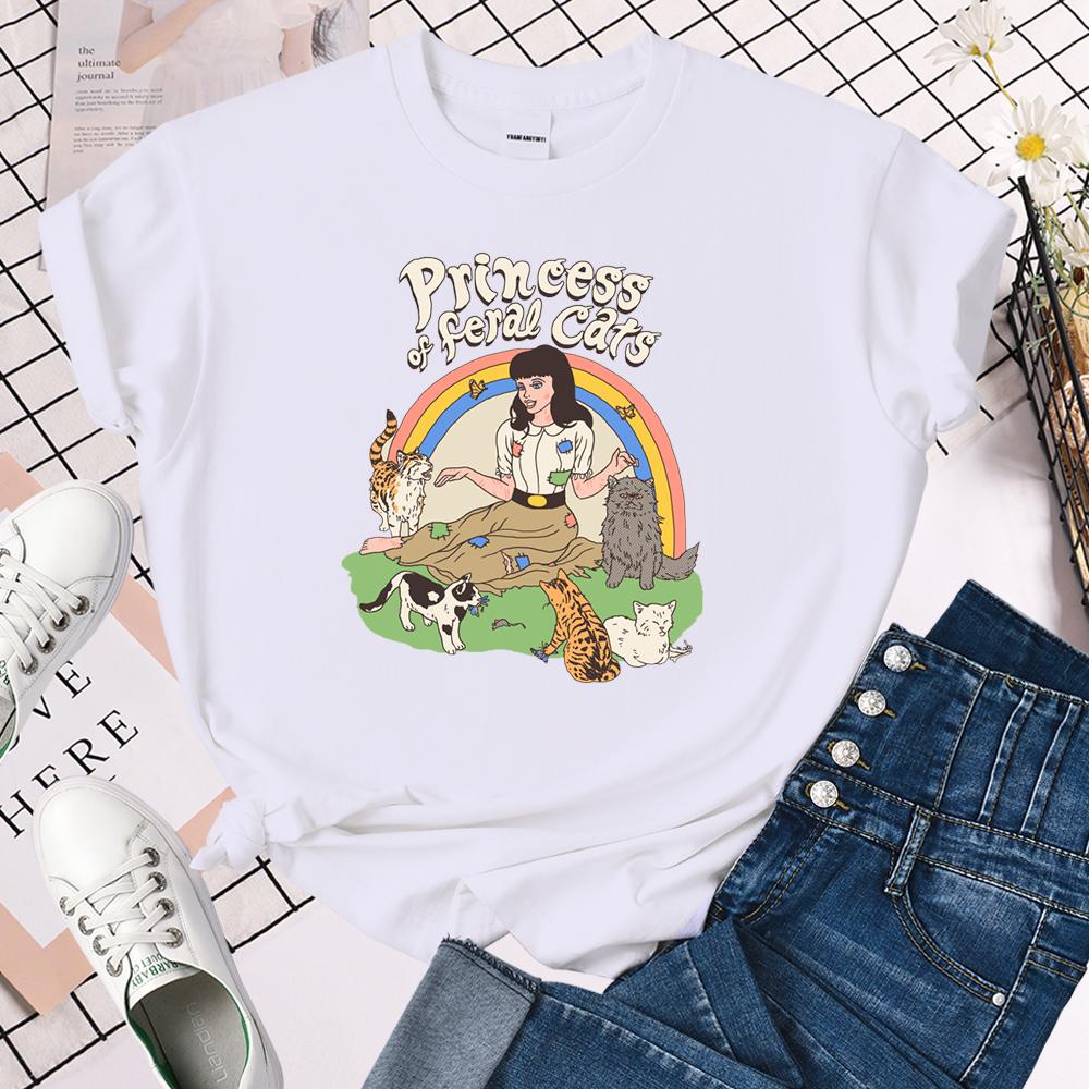 Harajuku Women s T-Shirts Princess Of Ferae Cats Printed Graphic Black Tees Aesthetic Y2K Tops Srteet T Shirt Camiseta Feminina XXXL білий
Harajuku Women s T-Shirts Princess Of Ferae Cats Printed Graphic Black Tees Aesthetic Y2K Tops Srteet T Shirt Camiseta Feminina XXXL білий