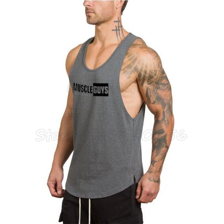 Muscleguys брендовая одежда, спортивная майка для мужчин, одежда для бодибилдинга canotta, мужские топы-стрингеры, майки для фитнеса, мужская рубашка
Muscleguys брендовая одежда, спортивная майка для мужчин, одежда для бодибилдинга canotta, мужские топы-стрингеры, майки для фитнеса, мужская рубашка