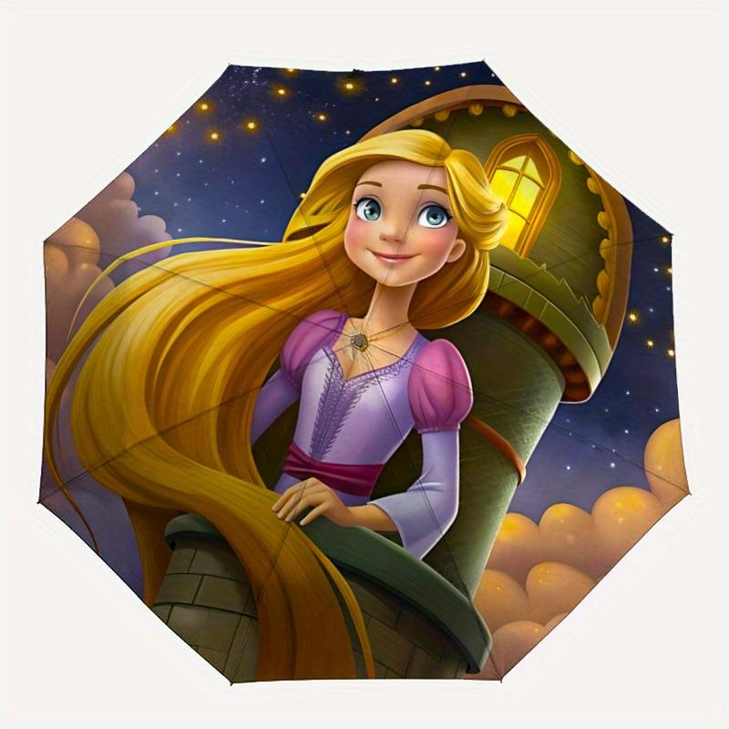 1pc Tangled, Princess Rapunzel Automatic Folding Umbrella: Compact 8-rib Design Outdoor, Casual Accessory, Durable Canopy 8
1pc Tangled, Princess Rapunzel Automatic Folding Umbrella: Compact 8-rib Design Outdoor, Casual Accessory, Durable Canopy 8