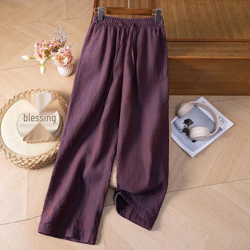 2026 Women s Retro Hemp Casual Trousers - Autumn L (130-145 jin) іржавий/червоний
2026 Women s Retro Hemp Casual Trousers - Autumn L (130-145 jin) іржавий/червоний