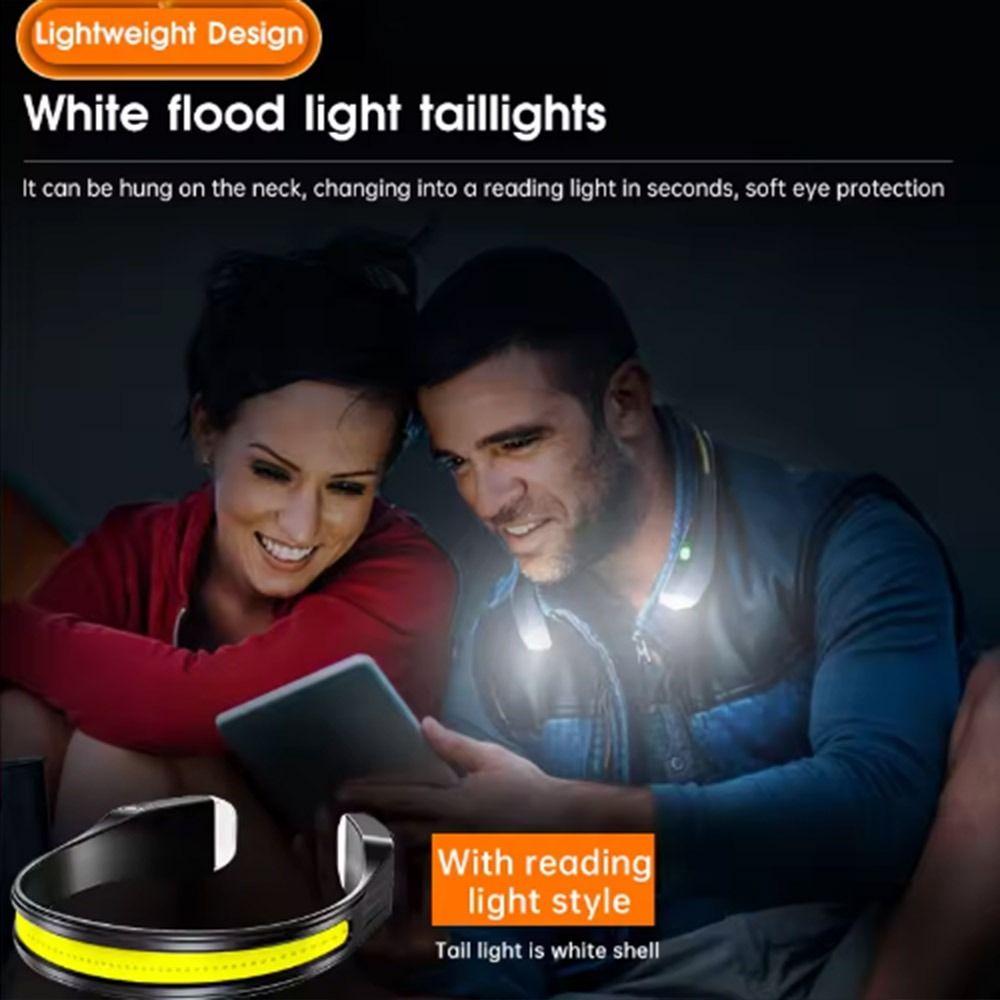 3 Lighting Modes Hanging Neck Lamp with Warning Taillight Work Light Night Reading Tail Red Light
3 Lighting Modes Hanging Neck Lamp with Warning Taillight Work Light Night Reading Tail Red Light