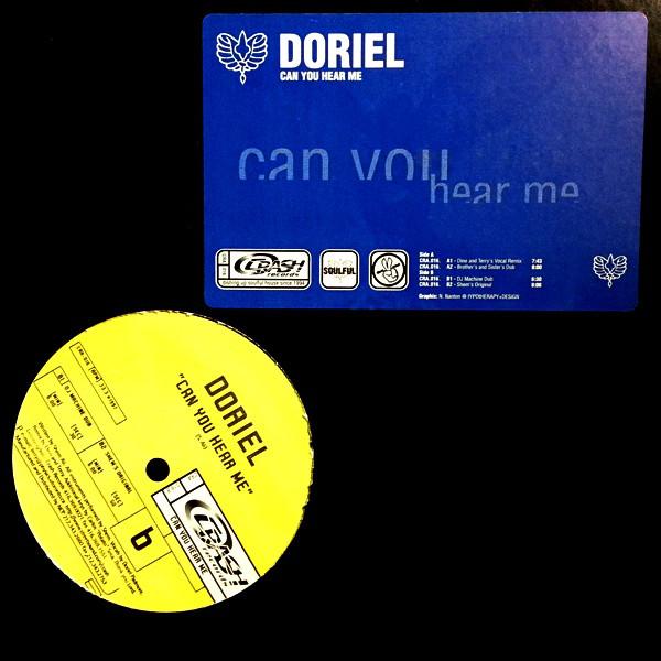 12inch Record DORIEL - Can You Hear Me CRA016 Crash Records 1997 US Dance & Electronica Used
12inch Record DORIEL - Can You Hear Me CRA016 Crash Records 1997 US Dance & Electronica Used