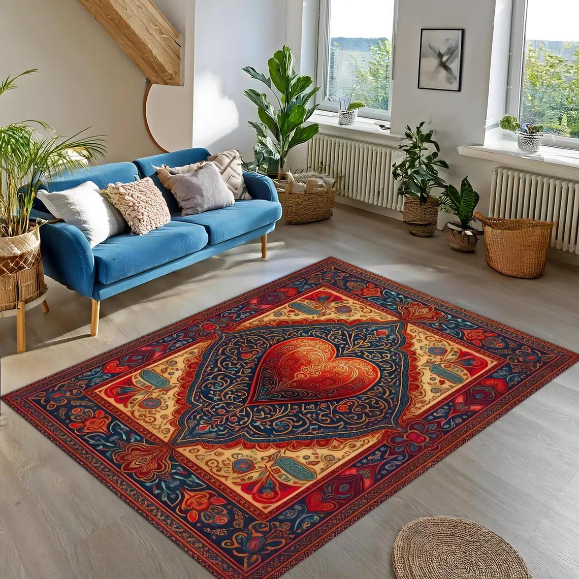 Valentine s Day Carpet Red Love Carpet Special Bohemian Style Carpet Valentine s Day Home Decoration Carpet Her Gift 40x60cm
Valentine s Day Carpet Red Love Carpet Special Bohemian Style Carpet Valentine s Day Home Decoration Carpet Her Gift 40x60cm