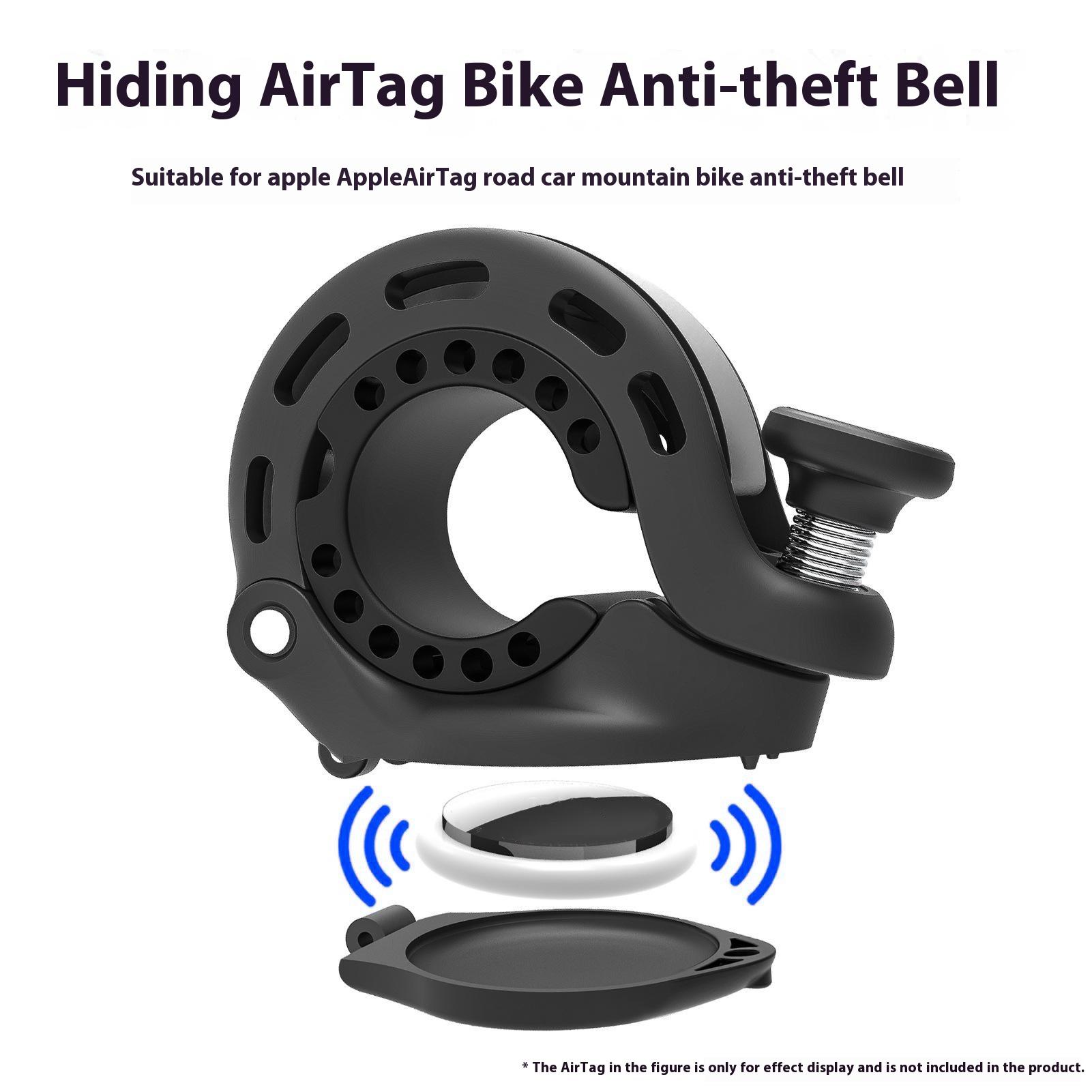 103318-1 For AirTag Holder Bike Bell Aluminum Alloy Thumb Ring Bell Loud Crisp Clear Sound
103318-1 For AirTag Holder Bike Bell Aluminum Alloy Thumb Ring Bell Loud Crisp Clear Sound