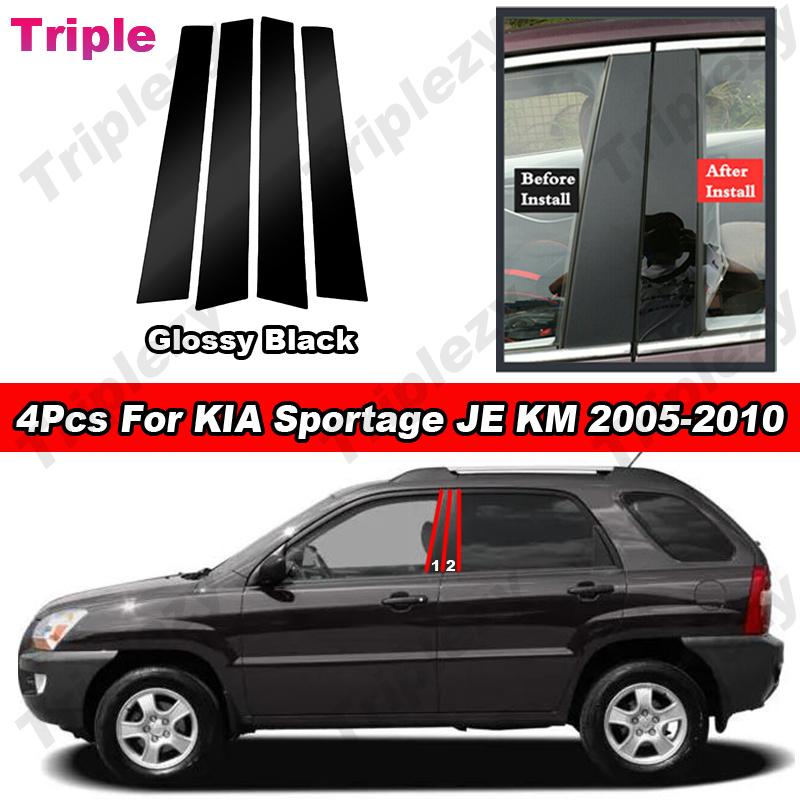 For KIA Sportage JE KM 2005-2010 4Pcs Glossy Piano Black Door Window B C Pillar Post Cover Trim PC Material Carbon Fiber Sticker чорний
For KIA Sportage JE KM 2005-2010 4Pcs Glossy Piano Black Door Window B C Pillar Post Cover Trim PC Material Carbon Fiber Sticker чорний