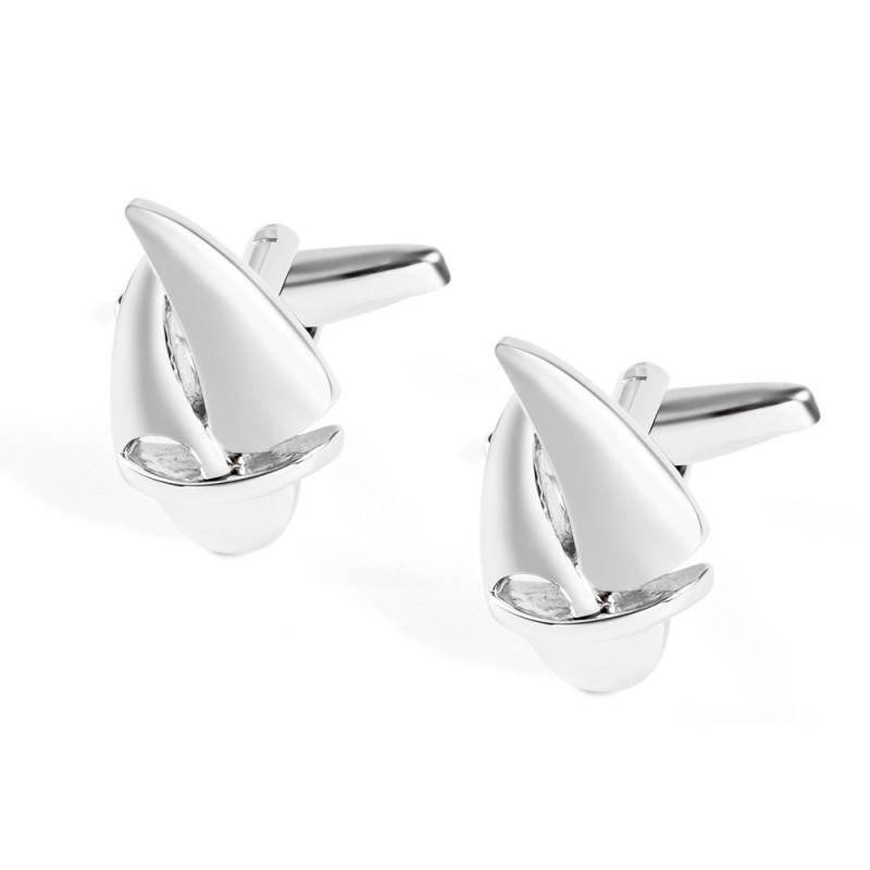 Silver Metal Sailboat Cufflinks Small Boat Surfing Men s French Sleeve Studs CL-2028
Silver Metal Sailboat Cufflinks Small Boat Surfing Men s French Sleeve Studs CL-2028