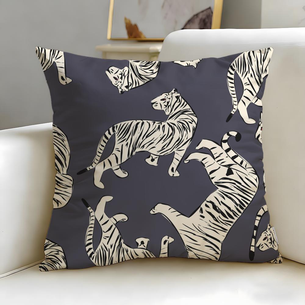 classic pattern Tigers Print Cushion Cover Soft & Easy-Wash Pillow Case – Versatile for Couch, Bed, Travel and Office 30cmx30cm
classic pattern Tigers Print Cushion Cover Soft & Easy-Wash Pillow Case – Versatile for Couch, Bed, Travel and Office 30cmx30cm