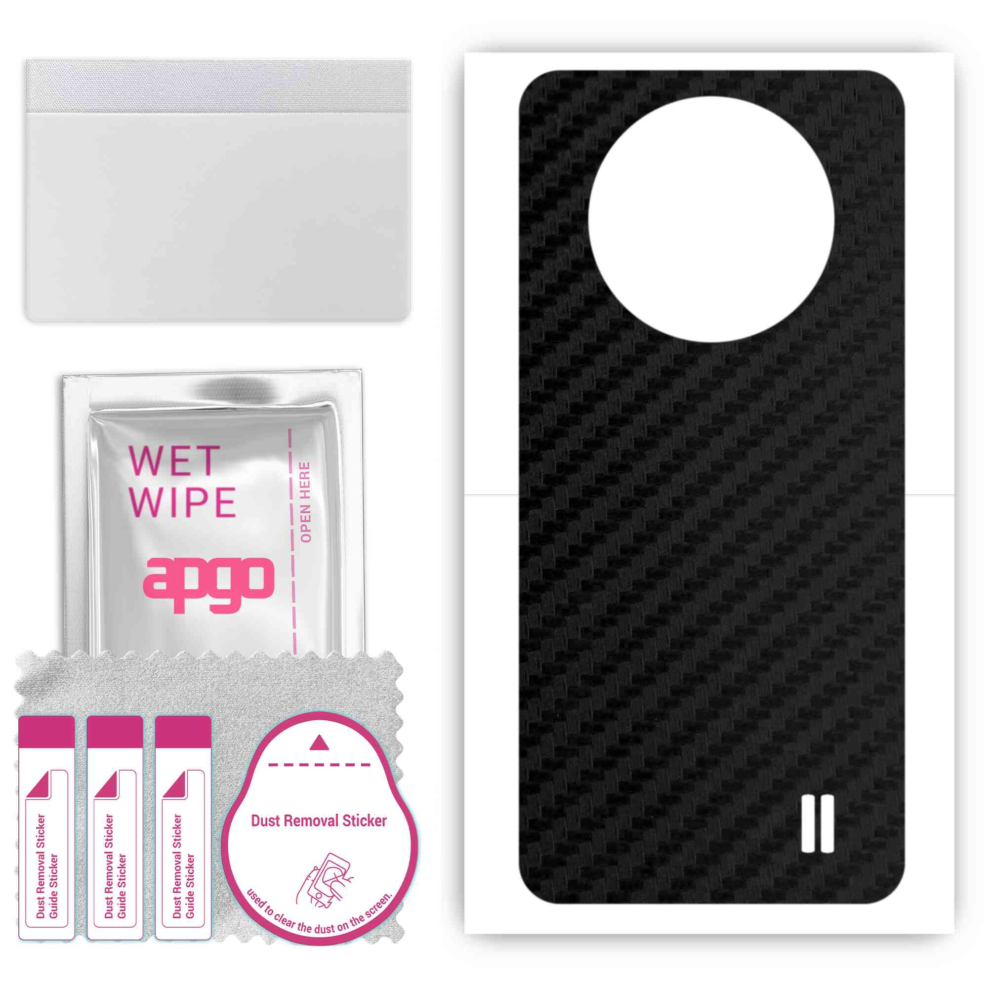 apgo Protective Skin Sticker for the back compatible with ZTE Blade A73 5G, Wrap Film, Foil, Vinyl - Pattern Carbon Black
apgo Protective Skin Sticker for the back compatible with ZTE Blade A73 5G, Wrap Film, Foil, Vinyl - Pattern Carbon Black