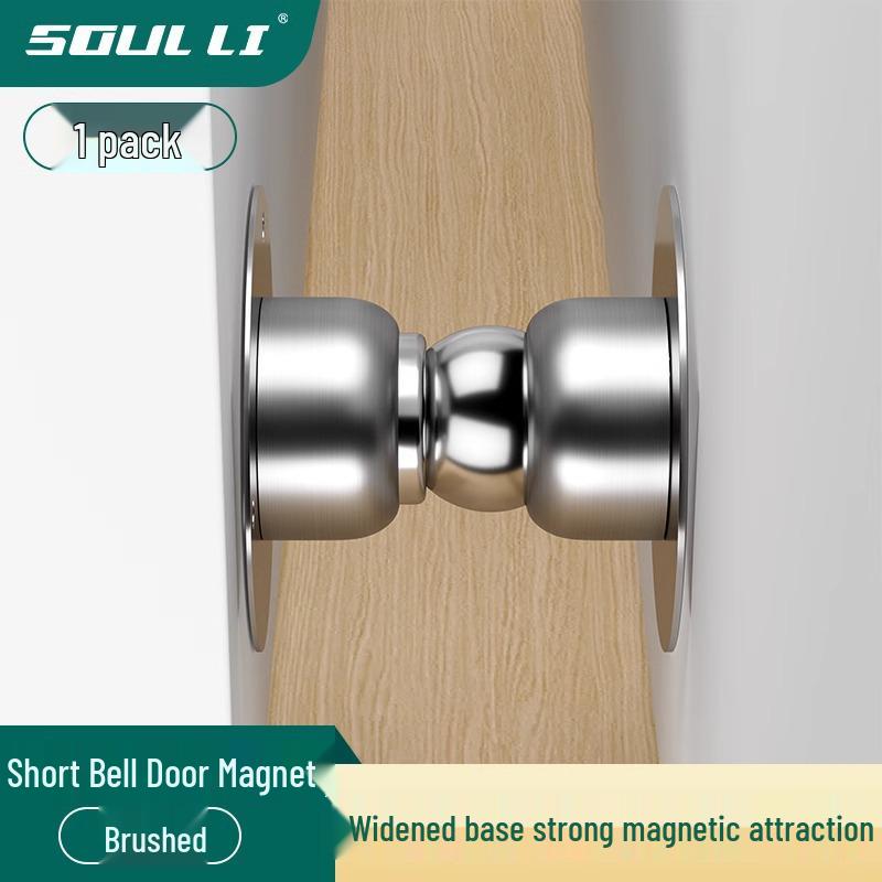 Punch-Free Bell Door Stopper: Anti-Collision, Door Bumper for Bathroom, Short Distance Door Fix
Punch-Free Bell Door Stopper: Anti-Collision, Door Bumper for Bathroom, Short Distance Door Fix