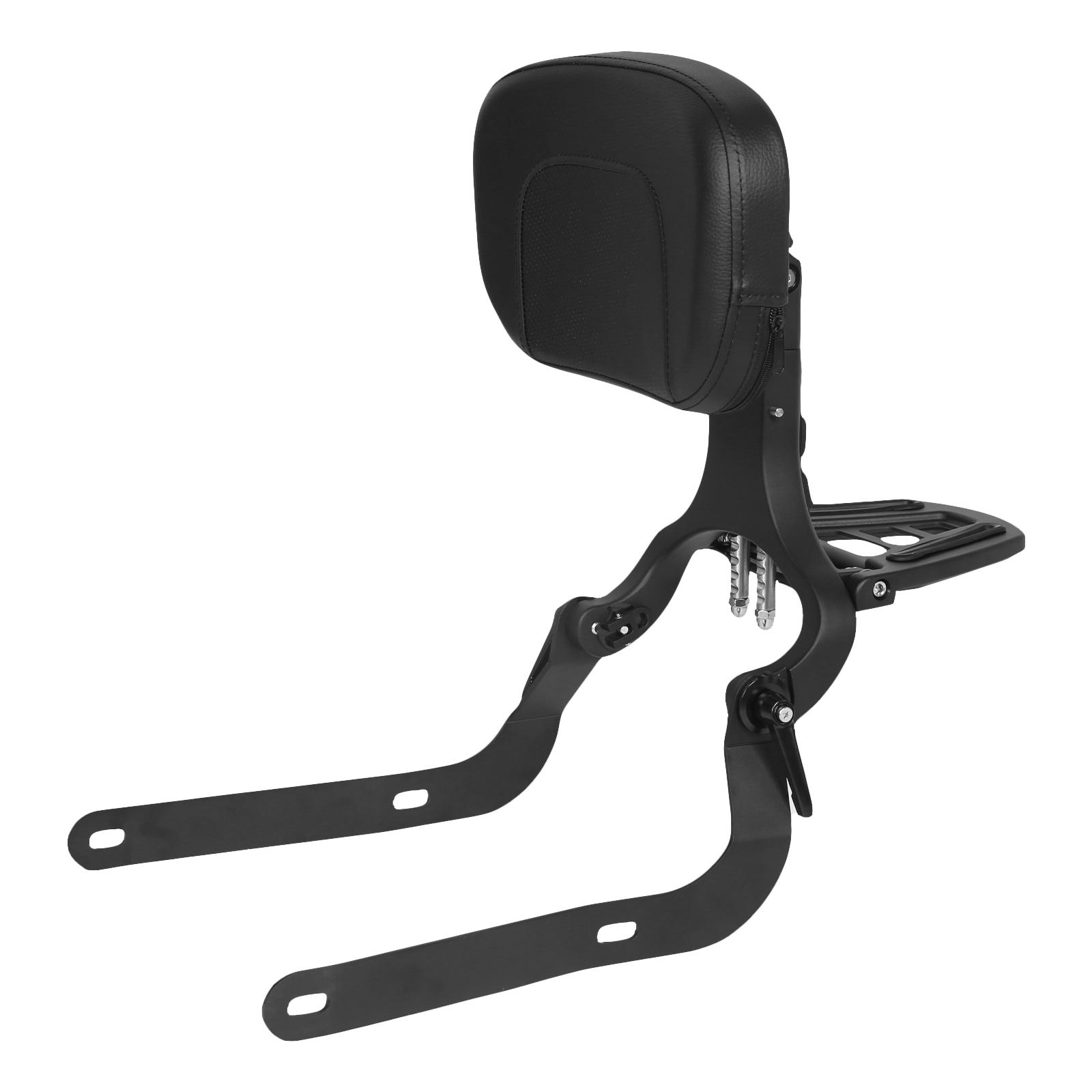 Motorcycle Passenger Sissy Bar Backrest Rotatable Passenger Backrest Pad Rider Backrest for Harley XG750/500 Street750/500 14-22
Motorcycle Passenger Sissy Bar Backrest Rotatable Passenger Backrest Pad Rider Backrest for Harley XG750/500 Street750/500 14-22