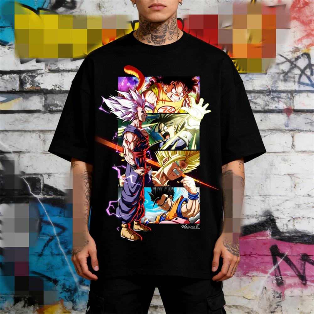 Dragon Ball Anime Characters T-shirt Men Women Goku 2D Printed Super Saiyan Graphic Tee Casual Streetwear Top S
Dragon Ball Anime Characters T-shirt Men Women Goku 2D Printed Super Saiyan Graphic Tee Casual Streetwear Top S