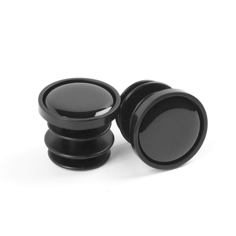 TMUMMY Bicycle Handlebar Grip End Plugs - Mountain Bike Accessories Black Standard Grip Plugs (Pair)
TMUMMY Bicycle Handlebar Grip End Plugs - Mountain Bike Accessories Black Standard Grip Plugs (Pair)