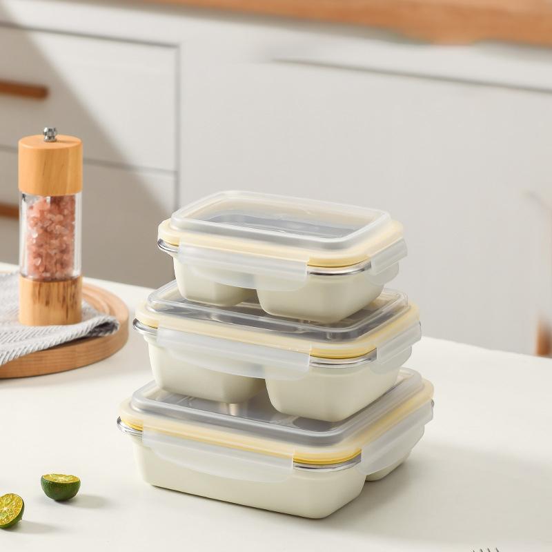 1Pcs Luxury 304 Stainless Steel Fridge Food Box Air Exhaust Meat Vegetable Crisper Microwaveable Stainless Steel Lunch Box 300ML
1Pcs Luxury 304 Stainless Steel Fridge Food Box Air Exhaust Meat Vegetable Crisper Microwaveable Stainless Steel Lunch Box 300ML