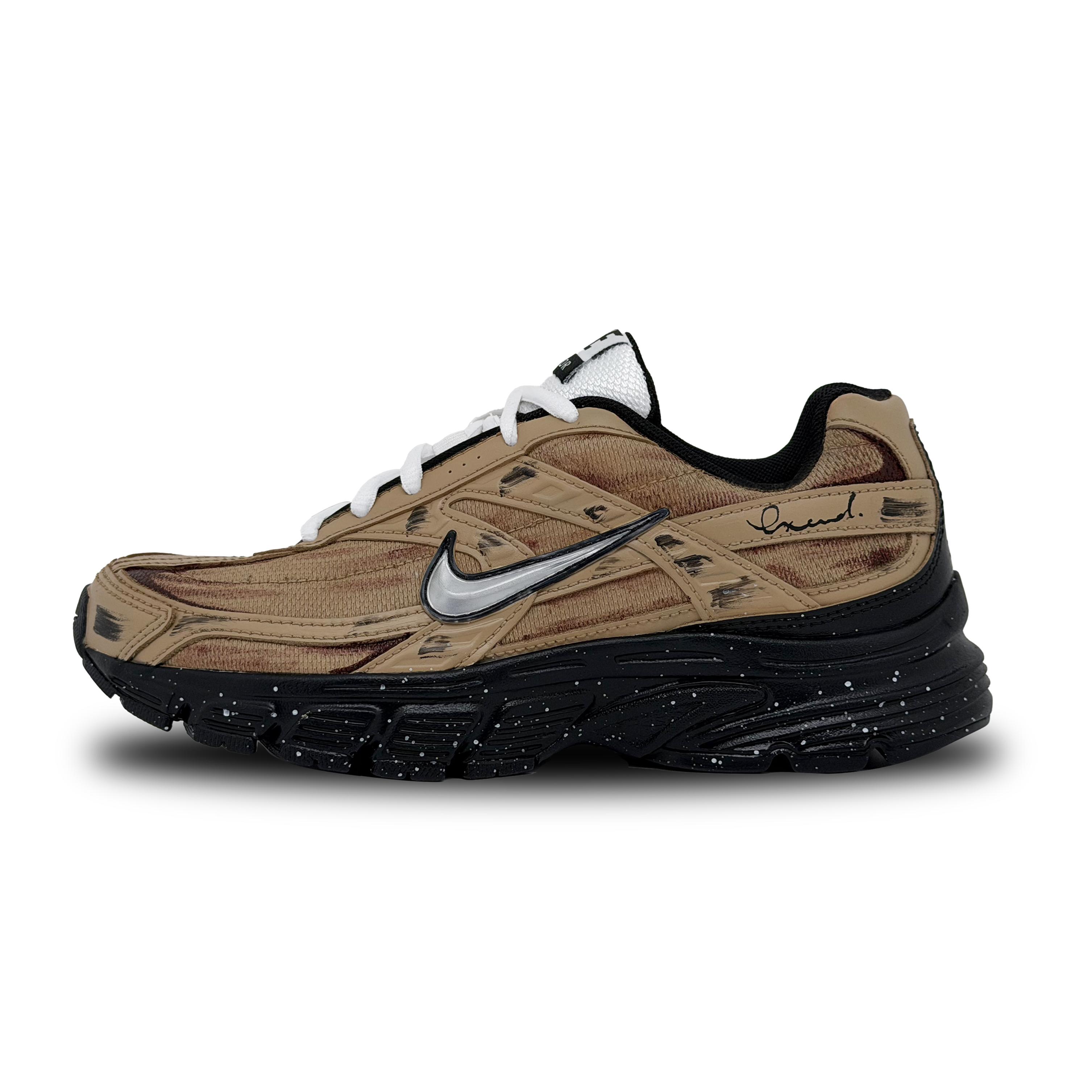 Nike Initiator Running Shoes Unisex Low Top Brown Black White Silver Color Block 394055-100(team1652-) 36.5
Nike Initiator Running Shoes Unisex Low Top Brown Black White Silver Color Block 394055-100(team1652-) 36.5