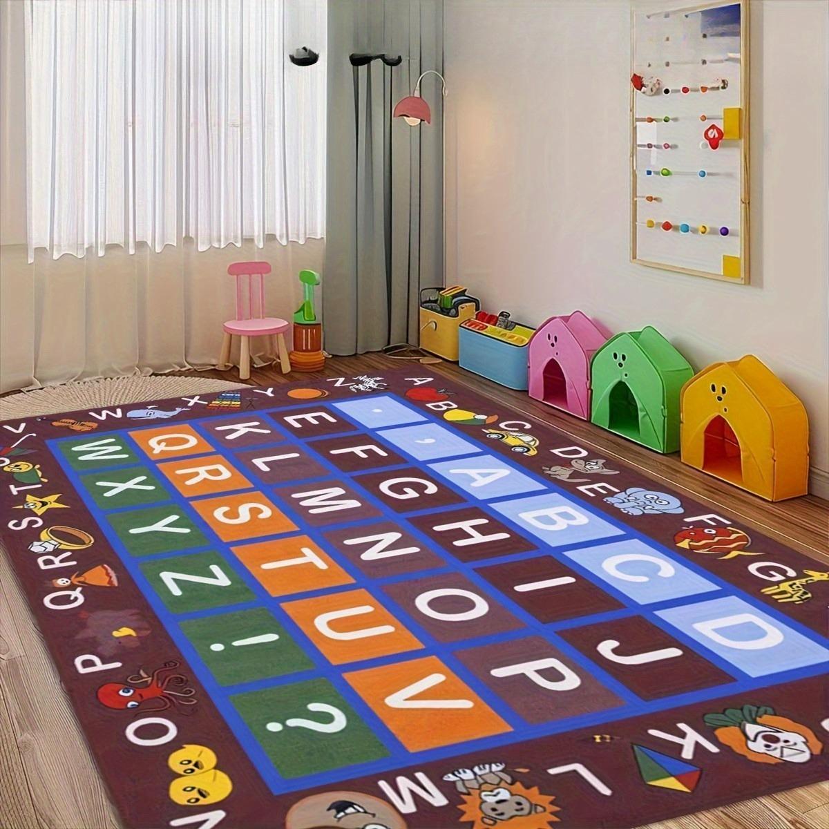 Living Room Carpet Study Bedroom Office Entrance Hall Corridor Outdoor Decorative Carpet Educational Design Colorful Alphabet 50X80CM
Living Room Carpet Study Bedroom Office Entrance Hall Corridor Outdoor Decorative Carpet Educational Design Colorful Alphabet 50X80CM