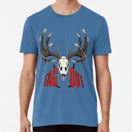 Tag Out Whitetail Skull Size S to 5XL Made in the USA T shirt 4XL
Tag Out Whitetail Skull Size S to 5XL Made in the USA T shirt 4XL