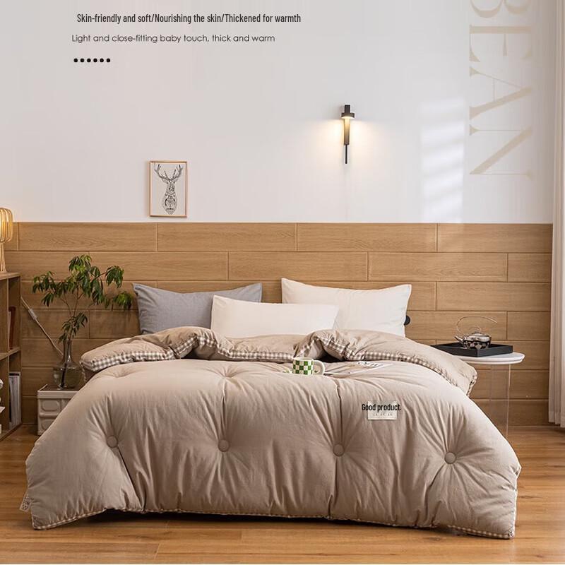 Nanjiren 10% Soybean Fiber Spring Autumn Quilt
Nanjiren 10% Soybean Fiber Spring Autumn Quilt