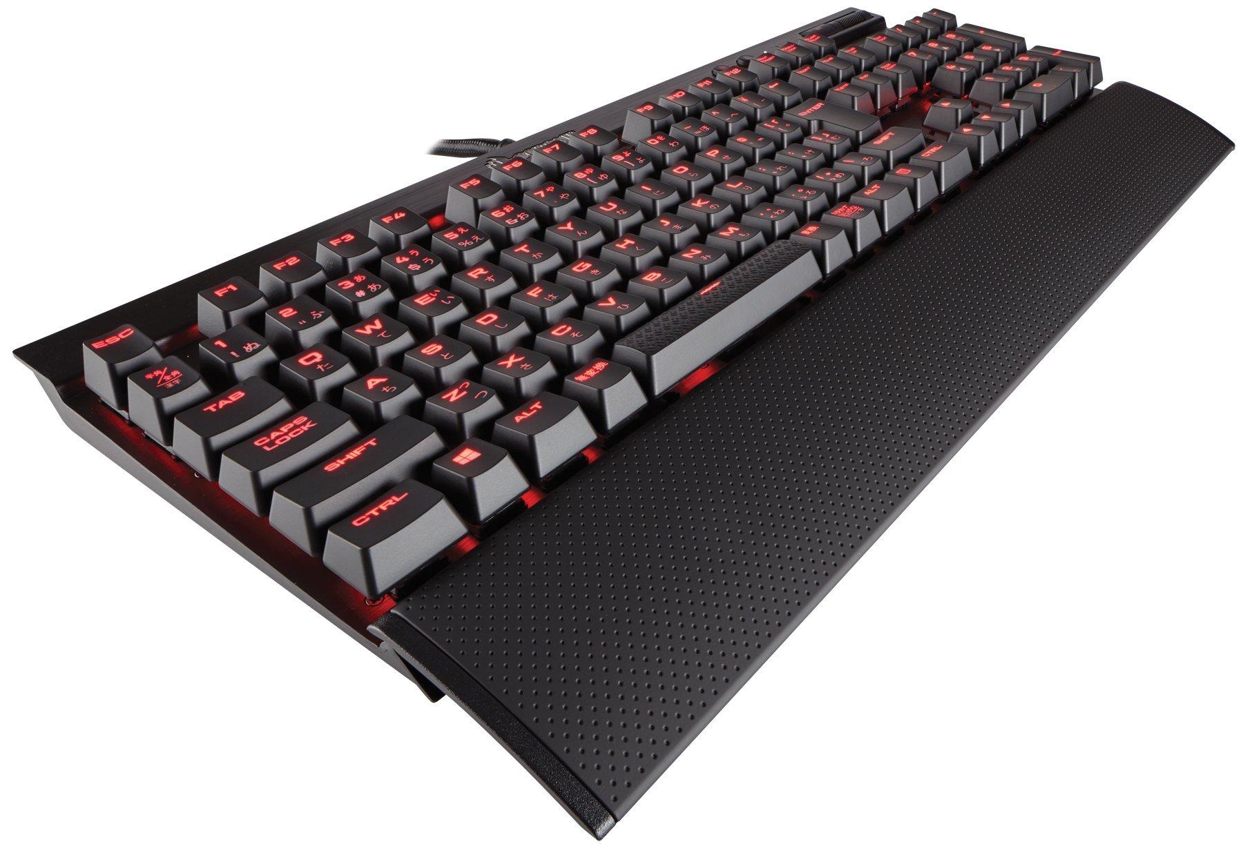 Corsair K70 LUX CherryMX Red Gaming KB361 -Japanese Keyboard- CH-9101020-JP чорний
Corsair K70 LUX CherryMX Red Gaming KB361 -Japanese Keyboard- CH-9101020-JP чорний