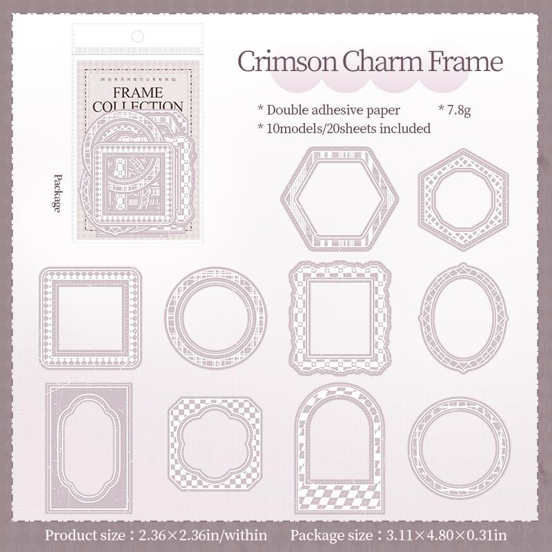 6Style Frame Collection Series Sticker Hollow-out Border DIY Junk Journal Diary Scrapbooking Material Collage Decorative Sticker
6Style Frame Collection Series Sticker Hollow-out Border DIY Junk Journal Diary Scrapbooking Material Collage Decorative Sticker