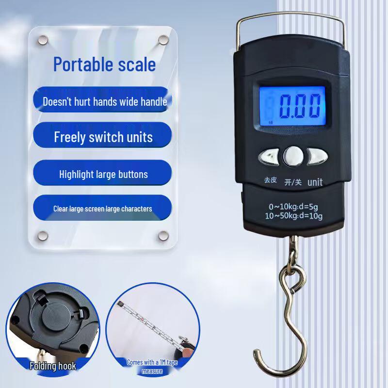 Handheld Electronic Scale with Tape Measure (CN version)
Handheld Electronic Scale with Tape Measure (CN version)