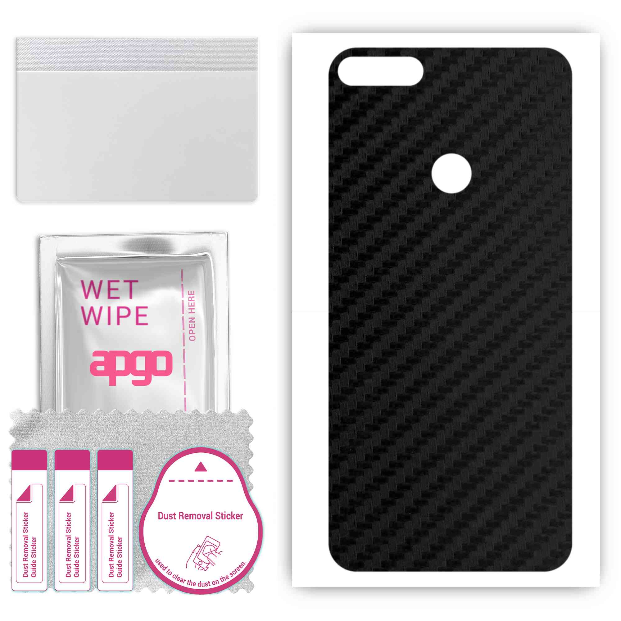 Apgo Protective Skin Sticker для задньої панелі, сумісний з Huawei Y7 Prime (2018 р), Пакетна плівка, фольга, вініл – візерунок чорного вуглецю
Apgo Protective Skin Sticker для задньої панелі, сумісний з Huawei Y7 Prime (2018 р), Пакетна плівка, фольга, вініл – візерунок чорного вуглецю