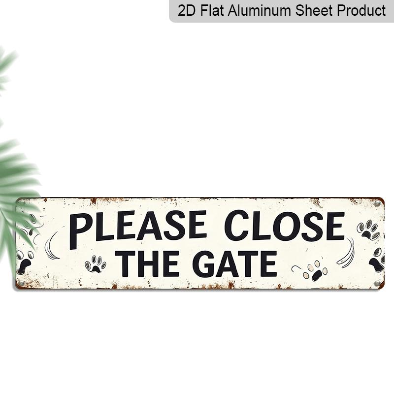 2D FLAT, 1 Piece of Retro Please Close The Door Aluminum Decorative Sign-pastoral Mural for Home, Garden or Courtyard-3.94 X 15.75 Inches-durable 40cm x 10cm
2D FLAT, 1 Piece of Retro Please Close The Door Aluminum Decorative Sign-pastoral Mural for Home, Garden or Courtyard-3.94 X 15.75 Inches-durable 40cm x 10cm