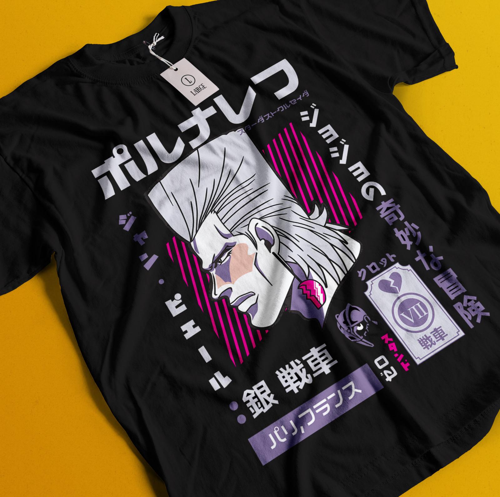Jojo s Bizarre Adventure T-Shirt Mens Womens Tees Top Jonathan Joeastar Shirt Dio Tshirt Jotaro Kujo 4XL
Jojo s Bizarre Adventure T-Shirt Mens Womens Tees Top Jonathan Joeastar Shirt Dio Tshirt Jotaro Kujo 4XL