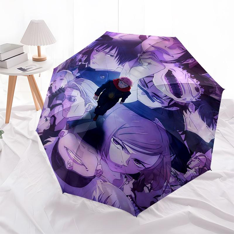1pc Jujutsu Kaisen Characters Auto Open Close Umbrella Portable 3-Fold Design with 8-Bone Iron Frame, Outdoor Umbrella for Fans, Travelers, Daily Use,
1pc Jujutsu Kaisen Characters Auto Open Close Umbrella Portable 3-Fold Design with 8-Bone Iron Frame, Outdoor Umbrella for Fans, Travelers, Daily Use,