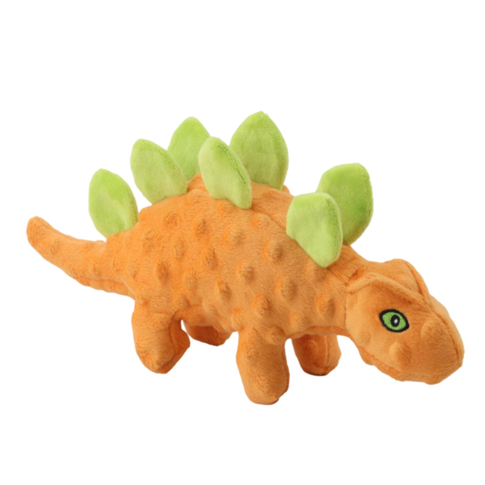 Durable Plush Dinosaur Dog Toy Squeaky Chew Toy Soft Stuffed Animal Pet Toy for Aggressive Chewers and Interactive Play One Size
Durable Plush Dinosaur Dog Toy Squeaky Chew Toy Soft Stuffed Animal Pet Toy for Aggressive Chewers and Interactive Play One Size