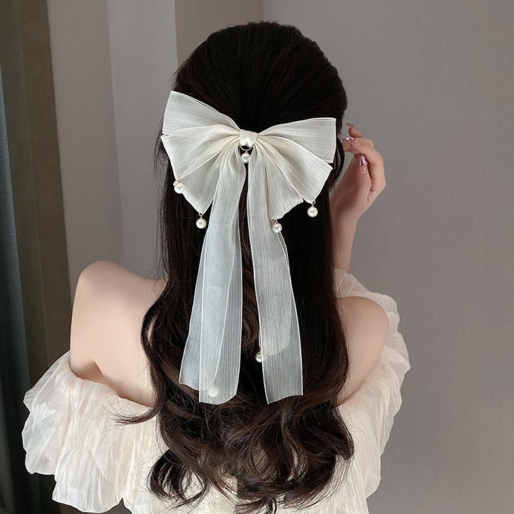 Girl Back Head For Women Bowknot Spring Clip Hair Accessories Korean Style Hairpin Female Hair Clip
Girl Back Head For Women Bowknot Spring Clip Hair Accessories Korean Style Hairpin Female Hair Clip