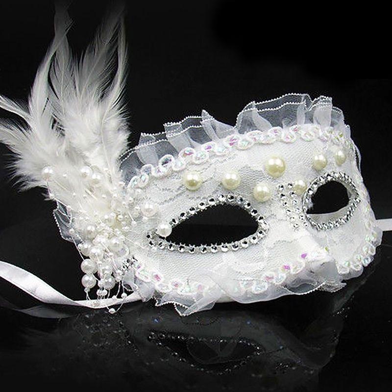 Women s Rhinestone Pearl Lace Half-Face Princess Masquerade Mask for Christmas Party
Women s Rhinestone Pearl Lace Half-Face Princess Masquerade Mask for Christmas Party