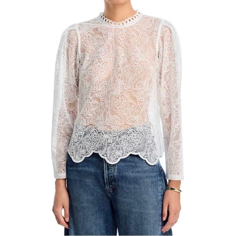 Export Single AQ Western Style Female 2025 Autumn New Arrival K-style Niche Style Hollow out See-through Outdoor Fairy Long Sleeves Tops White M
Export Single AQ Western Style Female 2025 Autumn New Arrival K-style Niche Style Hollow out See-through Outdoor Fairy Long Sleeves Tops White M