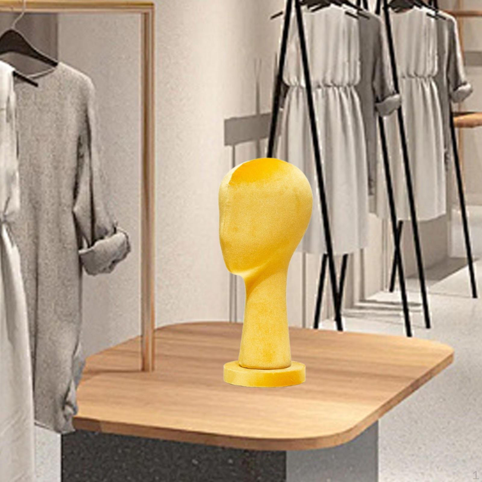 Bald Mannequin Head Manikin Freestanding Wig Display Model Velvet for Eyeglasses Home Height 40cm
Bald Mannequin Head Manikin Freestanding Wig Display Model Velvet for Eyeglasses Home Height 40cm