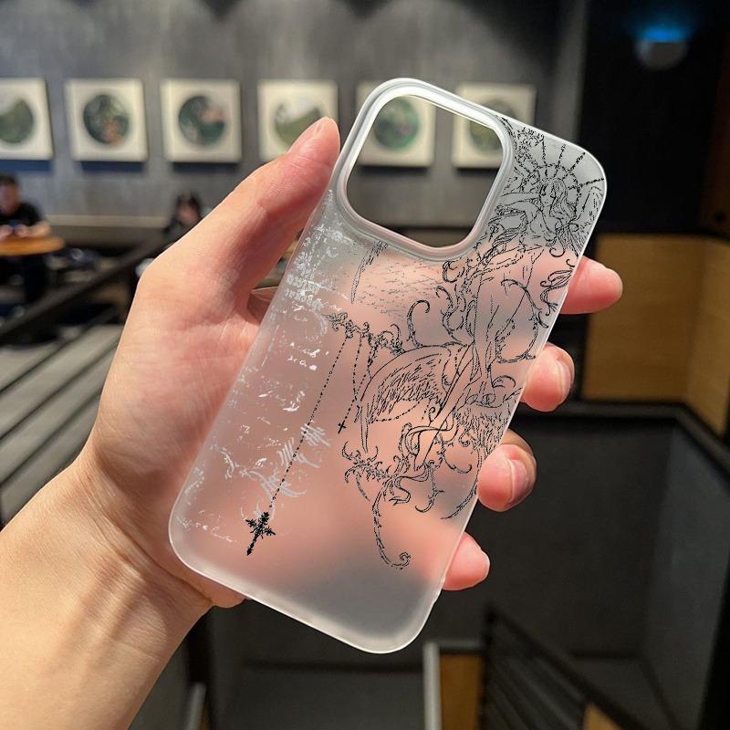 Cross Pattern Transparent Matte Phone Case For iPhone 17 16 15 14 13 12 11 Pro Max XS XR X 7 8 Plus 16E 17 Air Bumper Cover iPhone 16 Pro Max
Cross Pattern Transparent Matte Phone Case For iPhone 17 16 15 14 13 12 11 Pro Max XS XR X 7 8 Plus 16E 17 Air Bumper Cover iPhone 16 Pro Max