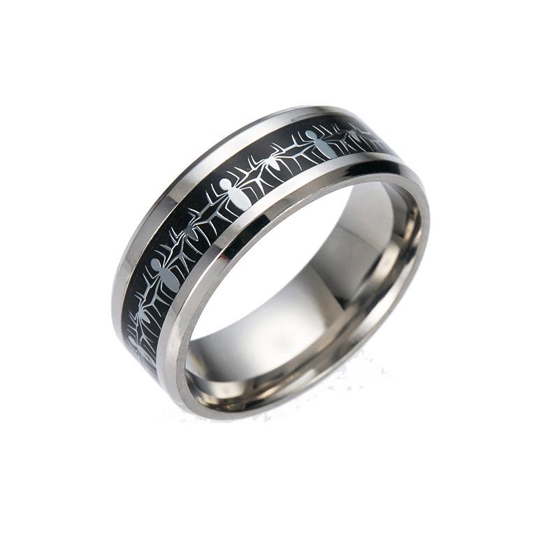 Stainless Steel Cool Spider Pattern Inlay Women Man Rings for Teens Boy Encourage Faith Gift Zircon 10 чорний
Stainless Steel Cool Spider Pattern Inlay Women Man Rings for Teens Boy Encourage Faith Gift Zircon 10 чорний