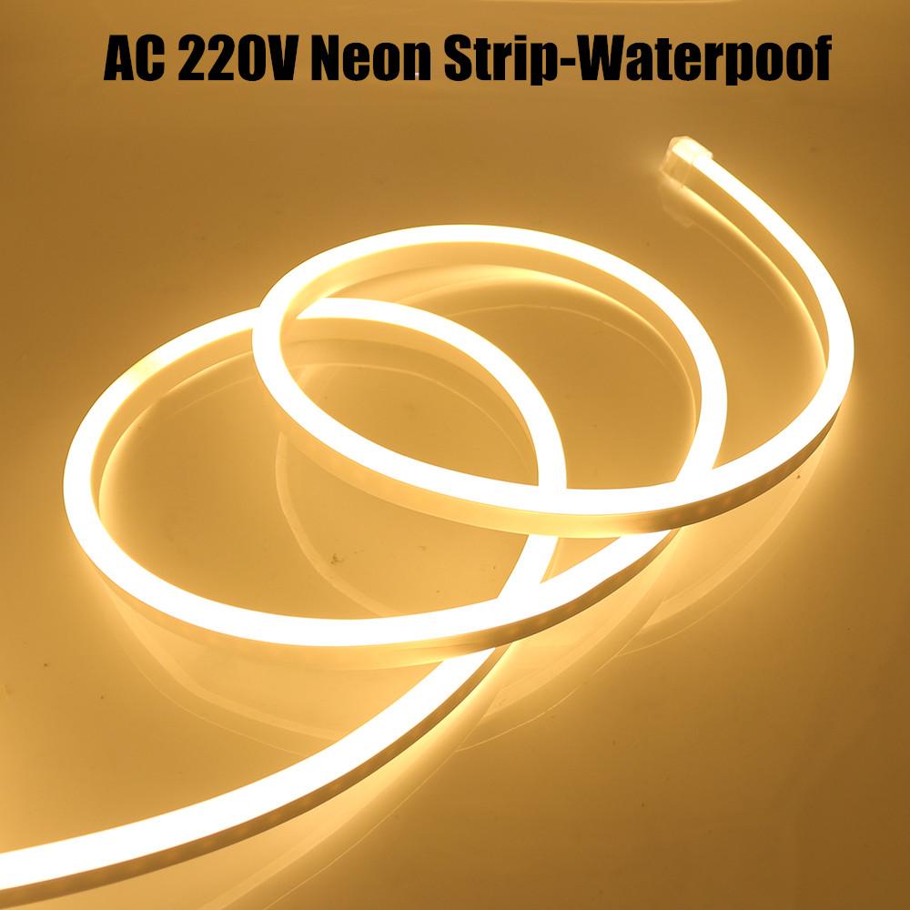 Neon Strip EU 220V Waterproof Outdoor Garden Lighting White/Warm White 2835 120LEDs/m Ribbon Tape Flexible LED Strip Night Lamp EU 220-240V&1m білий
Neon Strip EU 220V Waterproof Outdoor Garden Lighting White/Warm White 2835 120LEDs/m Ribbon Tape Flexible LED Strip Night Lamp EU 220-240V&1m білий