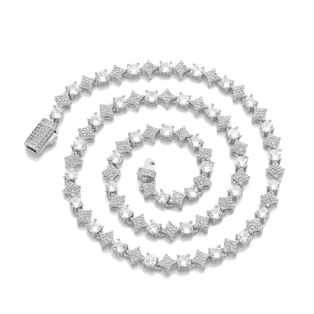 1111 New 1MM Starlight Zircon Tennis Chain Jewelry Cuban Necklace Hip Hop Light Luxury Men s Necklace necklace 16inch (length 41cm)
1111 New 1MM Starlight Zircon Tennis Chain Jewelry Cuban Necklace Hip Hop Light Luxury Men s Necklace necklace 16inch (length 41cm)