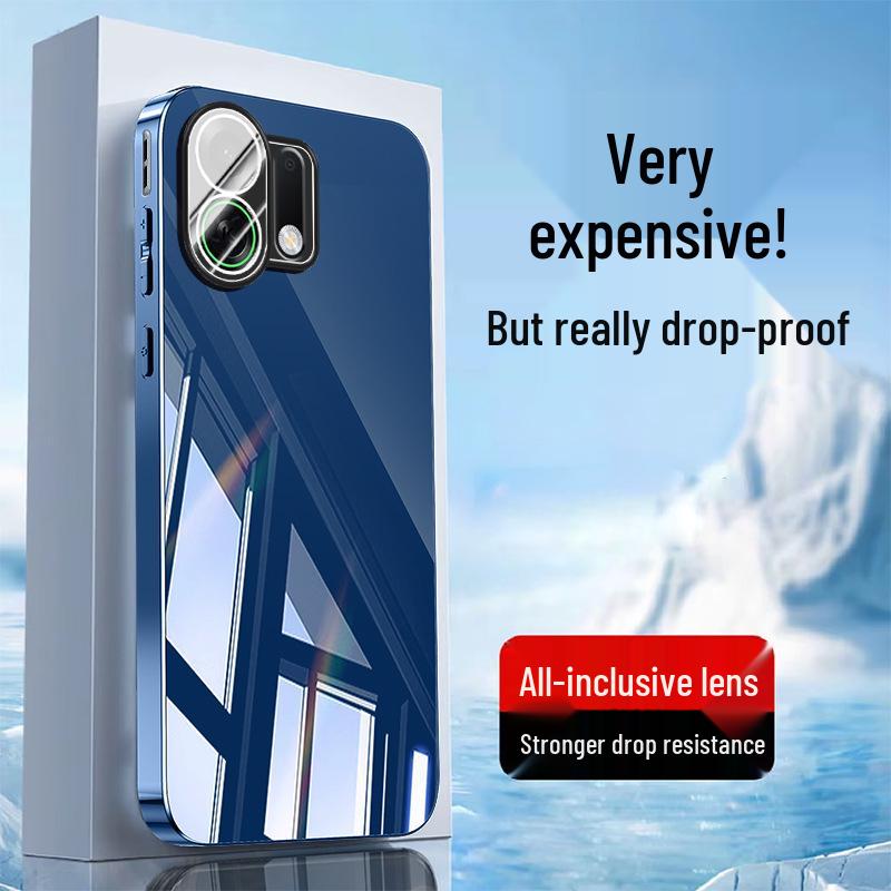 Compatible OnePlus Turbo 6 Phone Case: Ice Crystal Electroplated Mirror Surface with Lens Protection. OnePlus Turbo 6v
Compatible OnePlus Turbo 6 Phone Case: Ice Crystal Electroplated Mirror Surface with Lens Protection. OnePlus Turbo 6v