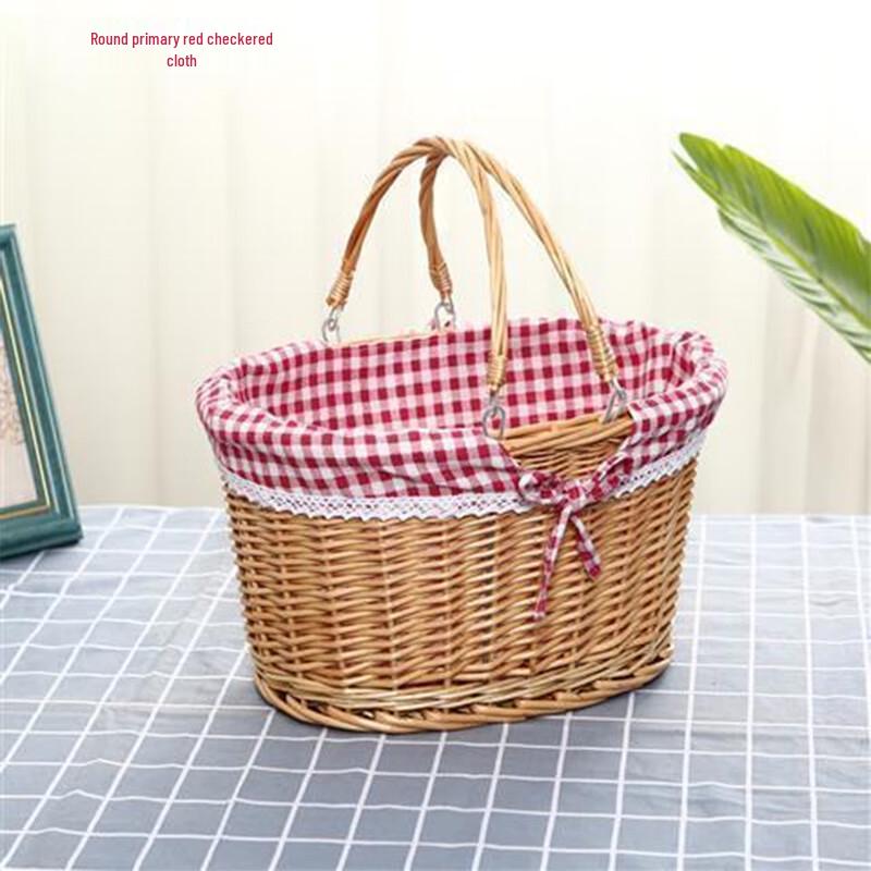 Changbaosen Round Rattan Picnic Basket
Changbaosen Round Rattan Picnic Basket