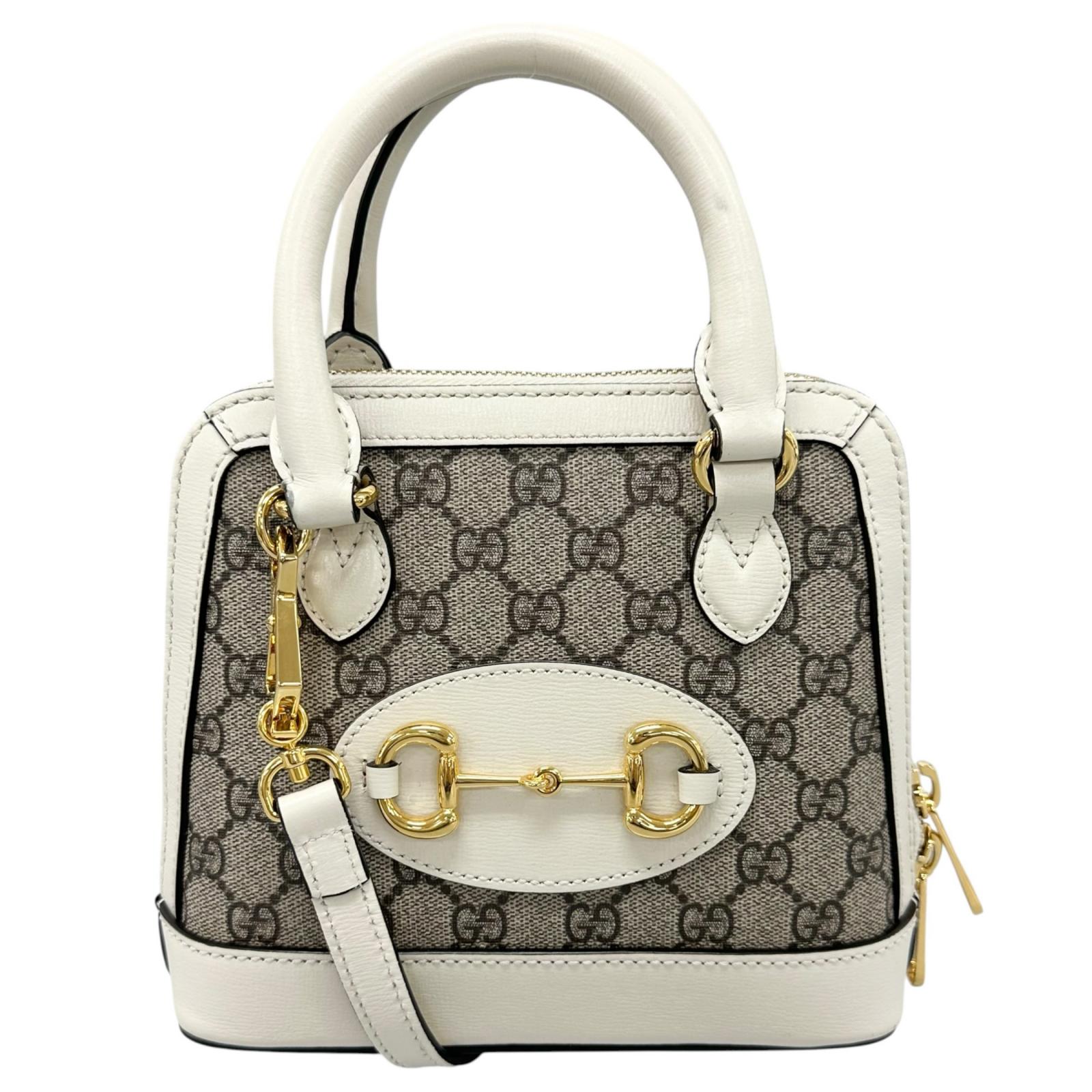 GUCCI Horsebit 1955 640716 Shoulder Bag beige Women used
GUCCI Horsebit 1955 640716 Shoulder Bag beige Women used
