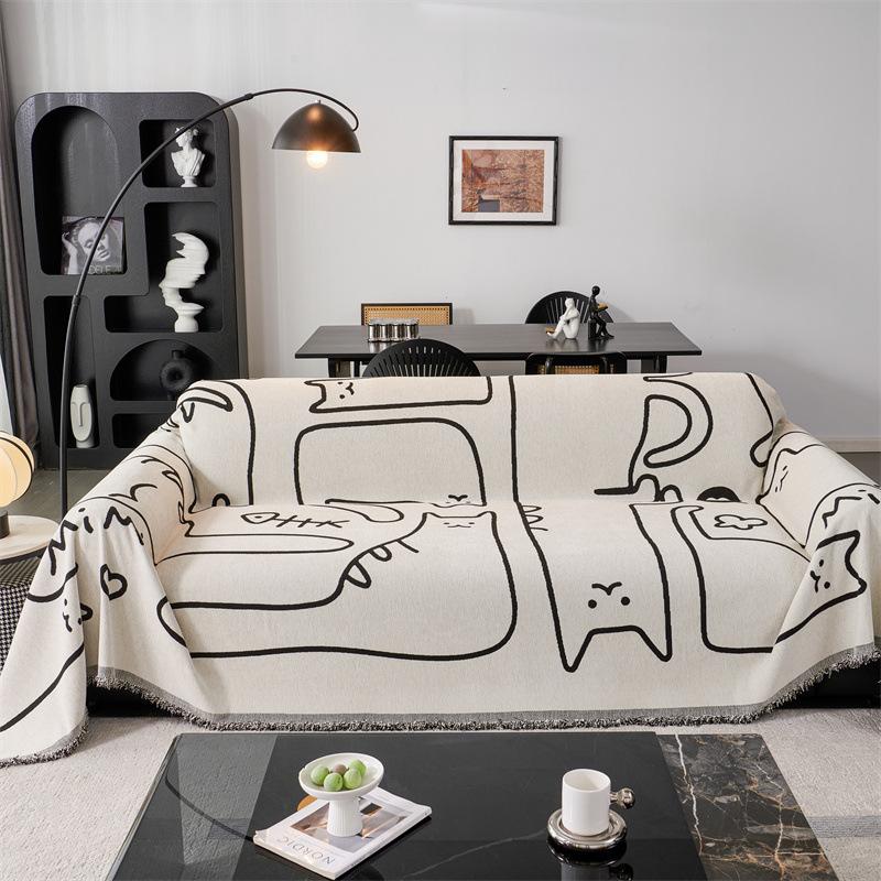 Popular new cartoon sofa cover, universal in all seasons, all-inclusive sofa cover, anti-cat scratch full cover, one piece 180*130
Popular new cartoon sofa cover, universal in all seasons, all-inclusive sofa cover, anti-cat scratch full cover, one piece 180*130