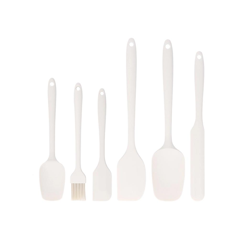 Silicone Spatula Set 6 Pieces Flexible Heat Resistant Kitchen Utensils for Baking Cooking Mixing and Scraping One Size
Silicone Spatula Set 6 Pieces Flexible Heat Resistant Kitchen Utensils for Baking Cooking Mixing and Scraping One Size