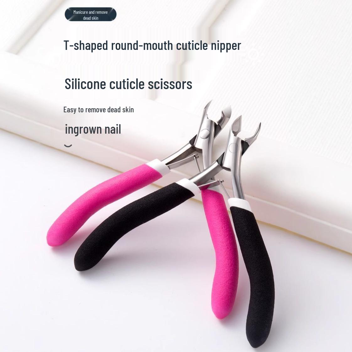 Eagle Beak Nail Pliers & Cuticle Scissors - Stainless Steel, Non-Slip Silicone Handle чёрный
Eagle Beak Nail Pliers & Cuticle Scissors - Stainless Steel, Non-Slip Silicone Handle чёрный