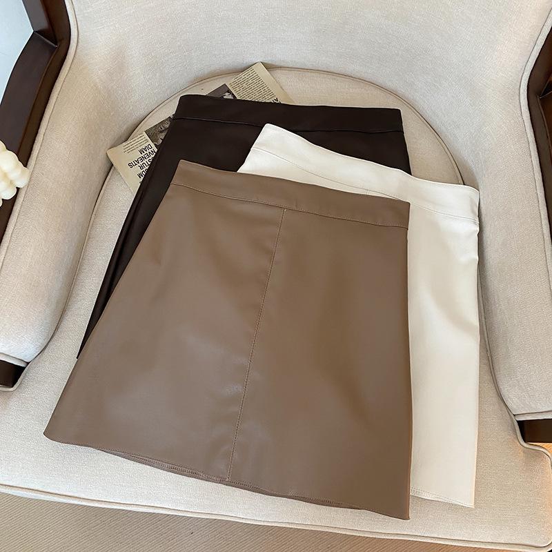 Юбка А-силуэта из лакированной кожи в корейском стиле с высокой талией на осень/зиму 2024 - Блестящая миди-юбка, защищающая от просвечивания, для студенток 3XL верблюд
Юбка А-силуэта из лакированной кожи в корейском стиле с высокой талией на осень/зиму 2024 - Блестящая миди-юбка, защищающая от просвечивания, для студенток 3XL верблюд