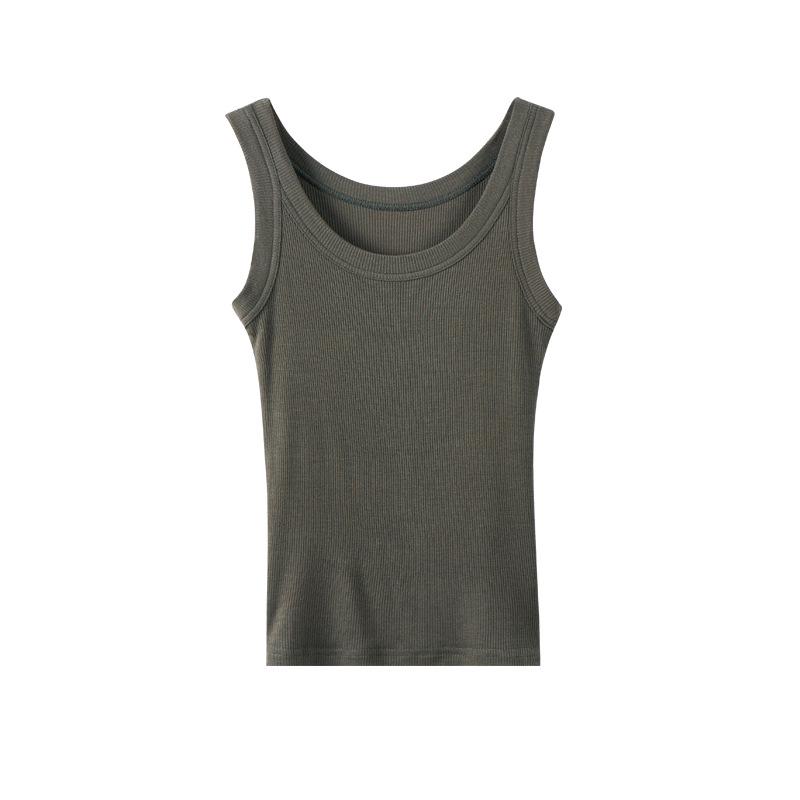 Women s Ribbed Sleeveless Anti-Light Tank Top - Summer Slim Fit Innerwear Camisole One Size лайм-зеленого кольору
Women s Ribbed Sleeveless Anti-Light Tank Top - Summer Slim Fit Innerwear Camisole One Size лайм-зеленого кольору