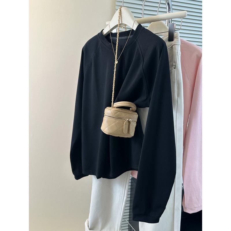 Новая хлопковая футболка с длинным рукавом для настоящего сезона, женский свободный топ с рукавом реглан 2XL чёрный
Новая хлопковая футболка с длинным рукавом для настоящего сезона, женский свободный топ с рукавом реглан 2XL чёрный