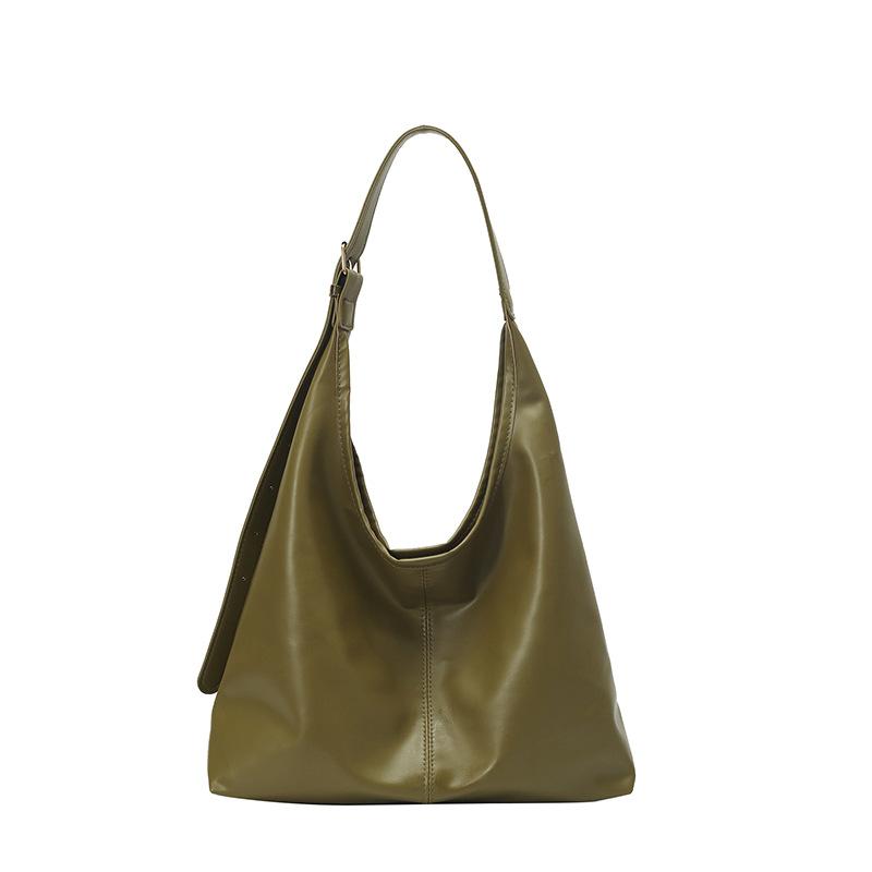 Bags Women S Fashion Simple Shoulder Bag Large Capacity Pu Commuter Tote Bag Premium Retro Underarm Bag зелений
Bags Women S Fashion Simple Shoulder Bag Large Capacity Pu Commuter Tote Bag Premium Retro Underarm Bag зелений